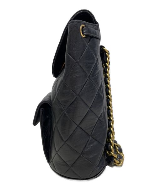 CHANEL（シャネル）CHANEL (シャネル) マトラッセリュック ブラックの古着・服飾アイテム