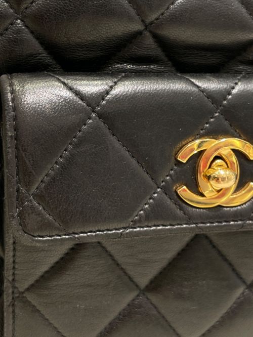 CHANEL（シャネル）CHANEL (シャネル) マトラッセリュック ブラックの古着・服飾アイテム