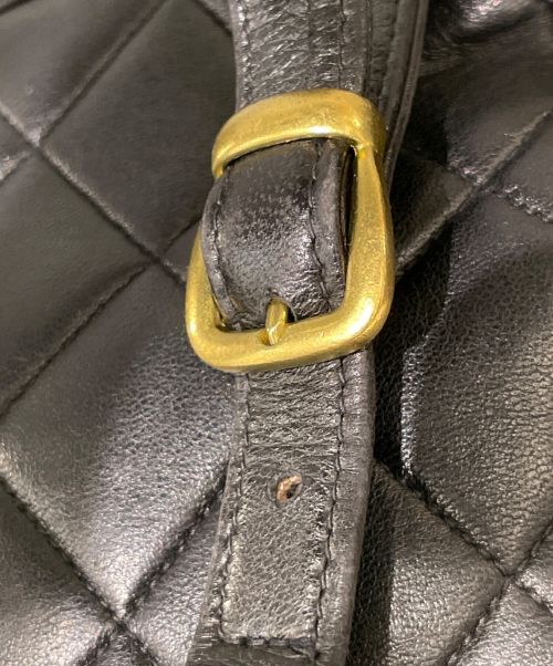 CHANEL（シャネル）CHANEL (シャネル) マトラッセリュック ブラックの古着・服飾アイテム