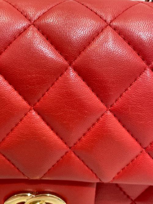 CHANEL（シャネル）CHANEL (シャネル) マトラッセ20 レッド サイズ:20の古着・服飾アイテム