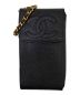 CHANEL（シャネル）の古着「チェーンポシェット」｜ブラック