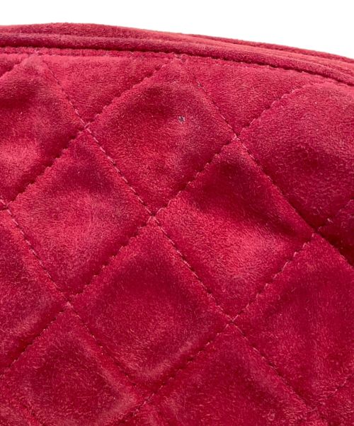 CHANEL（シャネル）CHANEL (シャネル) フリンジ・ビジューショルダーバッグ ボルドーの古着・服飾アイテム