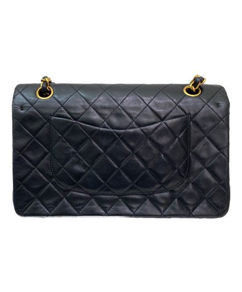 CHANEL（シャネル）CHANEL (シャネル) ダブルフラップマトラッセ25 ブラック サイズ:25の古着・服飾アイテム