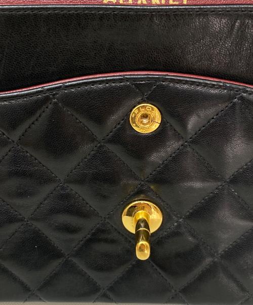 CHANEL（シャネル）CHANEL (シャネル) ダブルフラップマトラッセ25 ブラック サイズ:25の古着・服飾アイテム