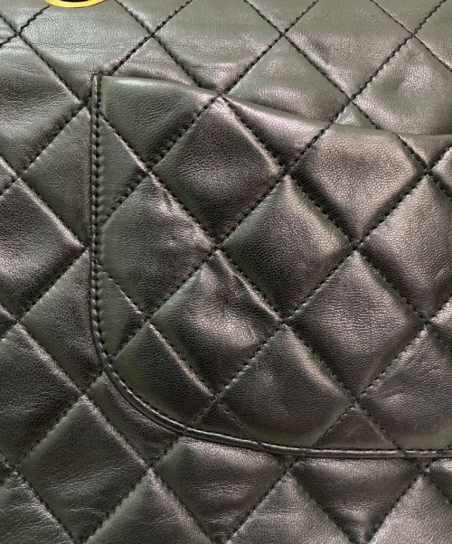 CHANEL（シャネル）CHANEL (シャネル) ダブルフラップマトラッセ25 ブラック サイズ:25の古着・服飾アイテム