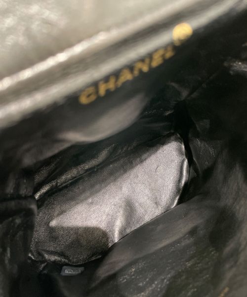 CHANEL（シャネル）CHANEL (シャネル) マトラッセリュック ブラック×ゴールドの古着・服飾アイテム