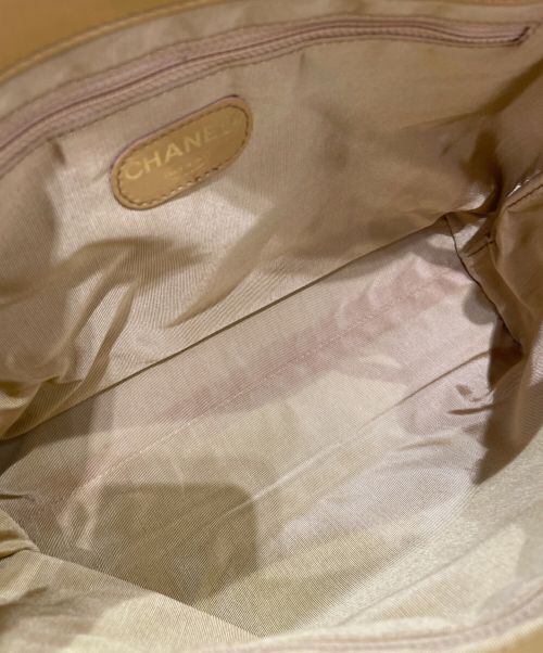 CHANEL（シャネル）CHANEL (シャネル) フリンジタッセルトートバッグ イエローの古着・服飾アイテム