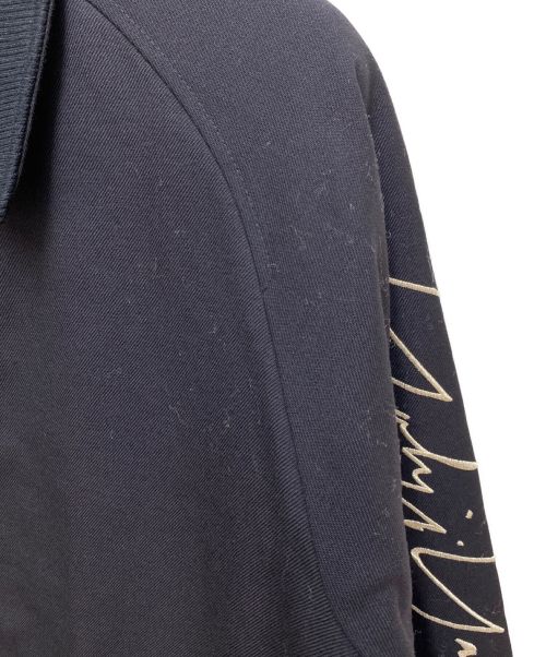 YOHJI YAMAMOTO × NEW ERA（ヨウジヤマモト × ニューエラ）YOHJI YAMAMOTO × NEW ERA (ヨウジヤマモト × ニューエラ) コラボコーチジャケット ネイビー サイズ:XLの古着・服飾アイテム