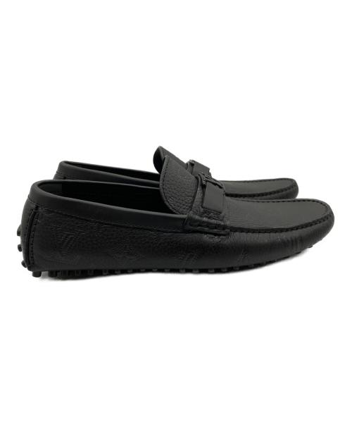 LOUIS VUITTON（ルイ ヴィトン）LOUIS VUITTON (ルイ ヴィトン) LVドライビングシューズ ブラック サイズ:8 1/2の古着・服飾アイテム