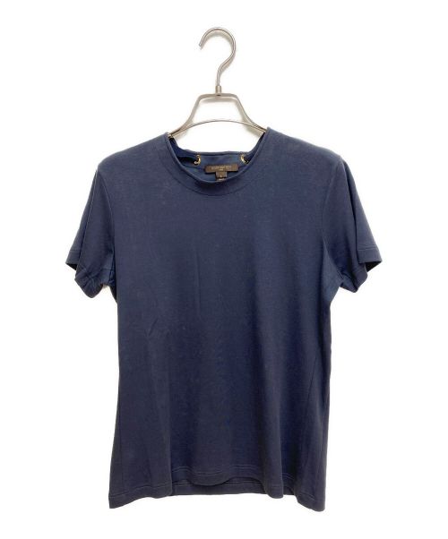 LOUIS VUITTON（ルイ ヴィトン）LOUIS VUITTON (ルイ ヴィトン) 装飾半袖カットソー ネイビー サイズ:Lの古着・服飾アイテム