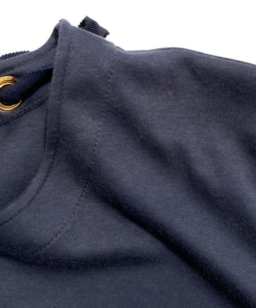 LOUIS VUITTON（ルイ ヴィトン）LOUIS VUITTON (ルイ ヴィトン) 装飾半袖カットソー ネイビー サイズ:Lの古着・服飾アイテム