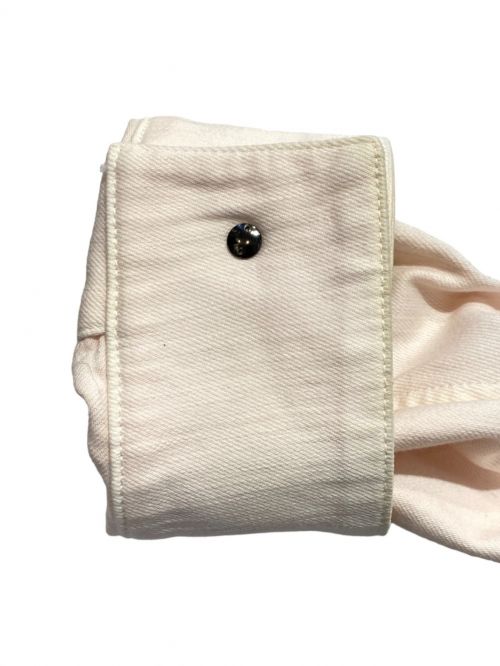 CHANEL（シャネル）CHANEL (シャネル) ボア付きデニムジャケット ライトピンク サイズ:38の古着・服飾アイテム