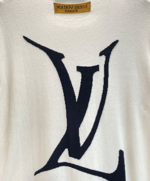LOUIS VUITTON（ルイ ヴィトン）LOUIS VUITTON (ルイ ヴィトン) End Goal Knit Tee ホワイト サイズ:XSの古着・服飾アイテム