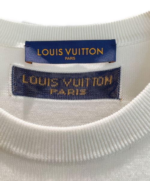 LOUIS VUITTON（ルイ ヴィトン）LOUIS VUITTON (ルイ ヴィトン) End Goal Knit Tee ホワイト サイズ:XSの古着・服飾アイテム