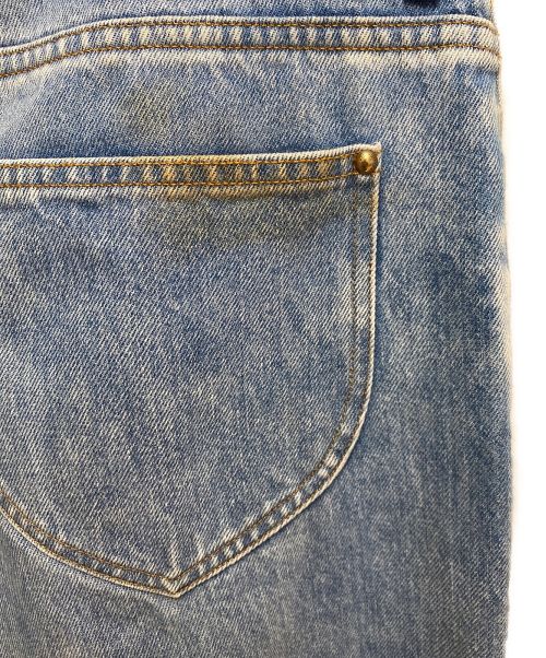 LOUIS VUITTON（ルイ ヴィトン）LOUIS VUITTON (ルイ ヴィトン) LVSEウォッシュドレギュラーデニムパンツ インディゴ サイズ:33の古着・服飾アイテム