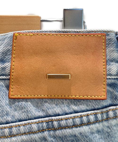 LOUIS VUITTON（ルイ ヴィトン）LOUIS VUITTON (ルイ ヴィトン) LVSEウォッシュドレギュラーデニムパンツ インディゴ サイズ:32の古着・服飾アイテム