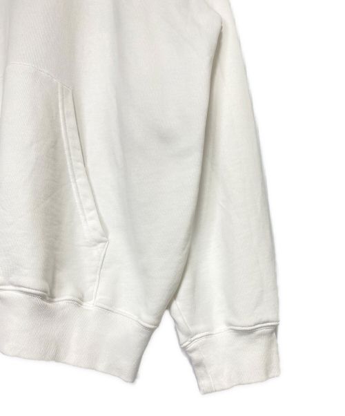 BALENCIAGA（バレンシアガ）BALENCIAGA (バレンシアガ) ロゴプルオーバーパーカー ホワイト サイズ:XLの古着・服飾アイテム
