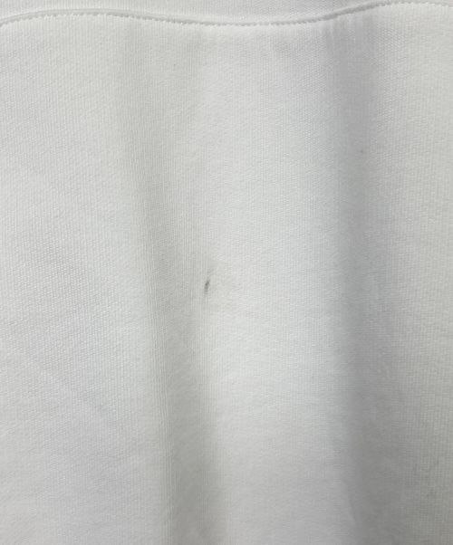 BALENCIAGA（バレンシアガ）BALENCIAGA (バレンシアガ) ロゴプルオーバーパーカー ホワイト サイズ:XLの古着・服飾アイテム