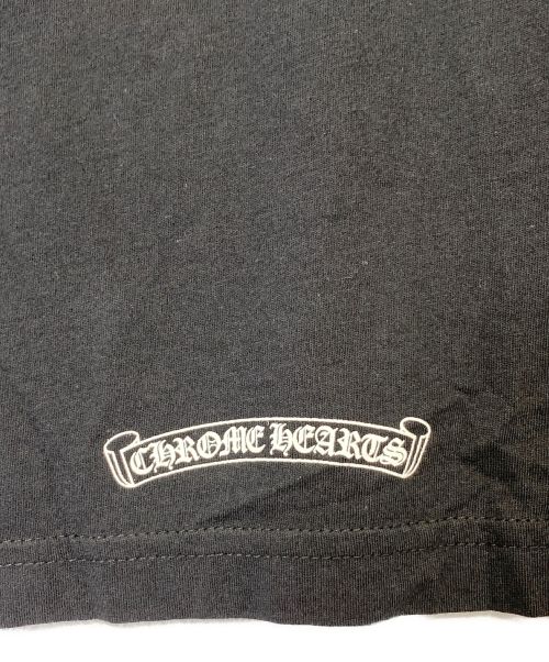 CHROME HEARTS（クロムハーツ）CHROME HEARTS (クロムハーツ) 長袖ポケットロゴTシャツ ブラック サイズ:XLの古着・服飾アイテム