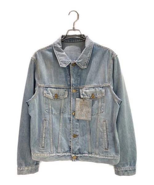LOUIS VUITTON（ルイ ヴィトン）LOUIS VUITTON (ルイ ヴィトン) DNAデニムジャケット インディゴ サイズ:50の古着・服飾アイテム