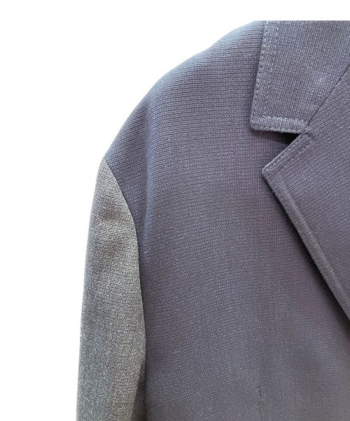 LOUIS VUITTON（ルイ ヴィトン）LOUIS VUITTON (ルイ ヴィトン) 切替デザイン2Bテーラードジャケット ネイビー サイズ:52の古着・服飾アイテム