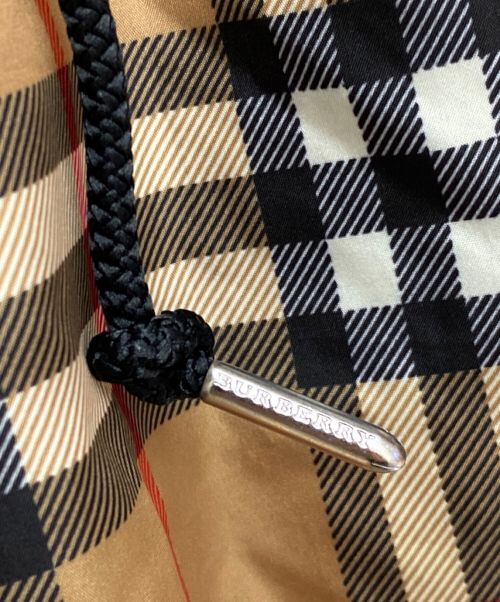 BURBERRY（バーバリー）BURBERRY (バーバリー) ノバチェックスイムショーツ カーキ サイズ:Lの古着・服飾アイテム