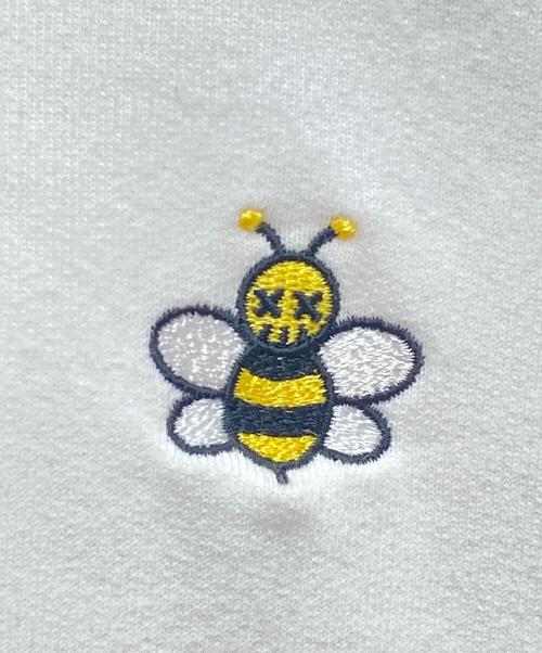 Dior（ディオール）Dior (ディオール) KAWS (カウズ) BEEアイコンプルオーバーパーカー ホワイト サイズ:Sの古着・服飾アイテム