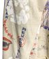 中古・古着 SAINT MICHAEL (セントマイケル) Denim Tears (デニムティアーズ) 総柄 ペイント フーディー プルオーバー パーカー  グレー サイズ:XL：64800円