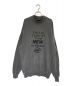 BALENCIAGA（バレンシアガ）の古着「print mocneck sweat」｜グレー