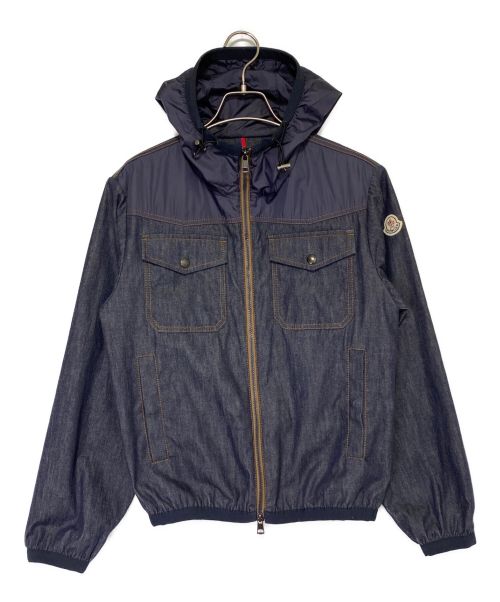 MONCLER（モンクレール）MONCLER (モンクレール) CHRONO GIUBBOTTO インディゴ サイズ:SIZE 0の古着・服飾アイテム