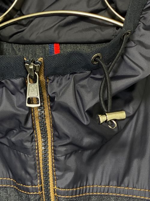 MONCLER（モンクレール）MONCLER (モンクレール) CHRONO GIUBBOTTO インディゴ サイズ:SIZE 0の古着・服飾アイテム