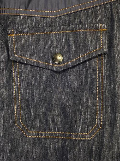 MONCLER（モンクレール）MONCLER (モンクレール) CHRONO GIUBBOTTO インディゴ サイズ:SIZE 0の古着・服飾アイテム