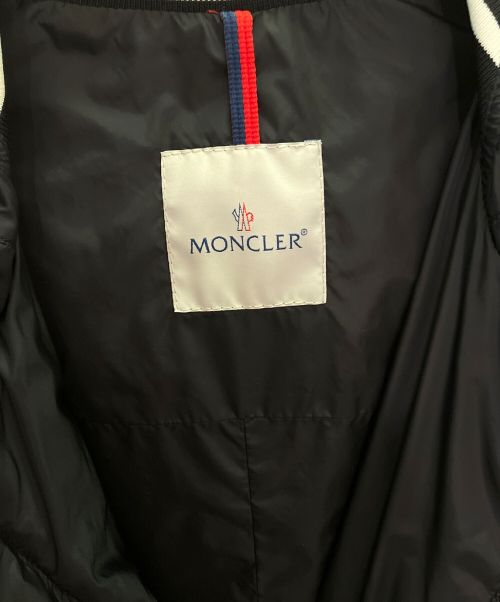 MONCLER（モンクレール）MONCLER (モンクレール) ナイロンフーデッドコート ブラック サイズ:2の古着・服飾アイテム