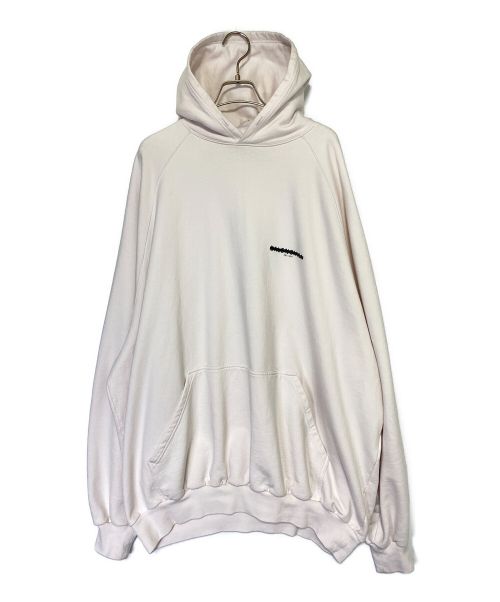 BALENCIAGA（バレンシアガ）BALENCIAGA (バレンシアガ) OVERSIZED HOODIE STRIKE 1917  ライトピンク サイズ:2の古着・服飾アイテム