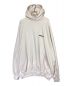 BALENCIAGA（バレンシアガ）の古着「OVERSIZED HOODIE STRIKE 1917 」｜ライトピンク