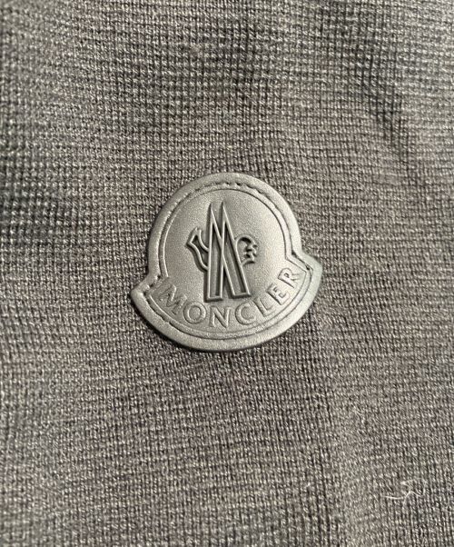 MONCLER（モンクレール）MONCLER (モンクレール) ダウン切替ニットジャケット ブラック サイズ:Mの古着・服飾アイテム