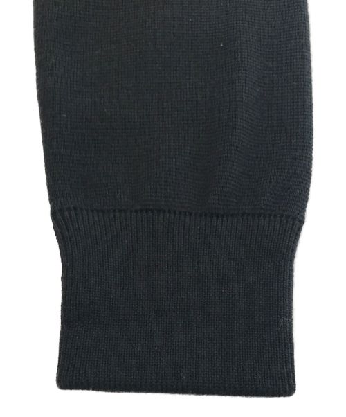 MONCLER（モンクレール）MONCLER (モンクレール) ダウン切替ニットジャケット ブラック サイズ:Mの古着・服飾アイテム