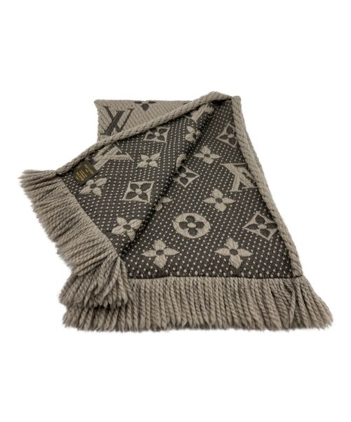 LOUIS VUITTON（ルイ ヴィトン）LOUIS VUITTON (ルイ ヴィトン) エシャルプマフラー グレーの古着・服飾アイテム