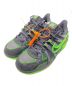 OFFWHITE（オフホワイト）の古着「AIR RUBBER DUNK LOW」｜ブラック×グリーン