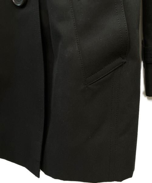 BURBERRY（バーバリー）BURBERRY (バーバリー) ショートトレンチコート ブラック サイズ:38の古着・服飾アイテム