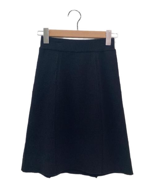 ENFOLD（エンフォルド）ENFOLD (エンフォルド) コンビネーションスカート ブラック サイズ:36の古着・服飾アイテム