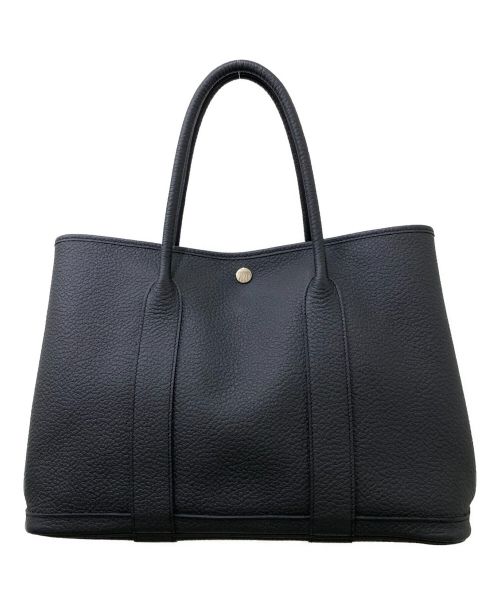 HERMES（エルメス）HERMES (エルメス) ガーデンパーティMM ブラックグレー サイズ:ＭＭの古着・服飾アイテム