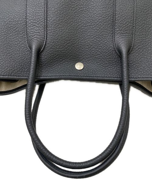 HERMES（エルメス）HERMES (エルメス) ガーデンパーティMM ブラックグレー サイズ:ＭＭの古着・服飾アイテム