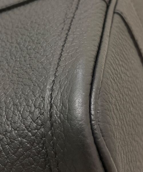 HERMES（エルメス）HERMES (エルメス) ガーデンパーティMM ブラックグレー サイズ:ＭＭの古着・服飾アイテム
