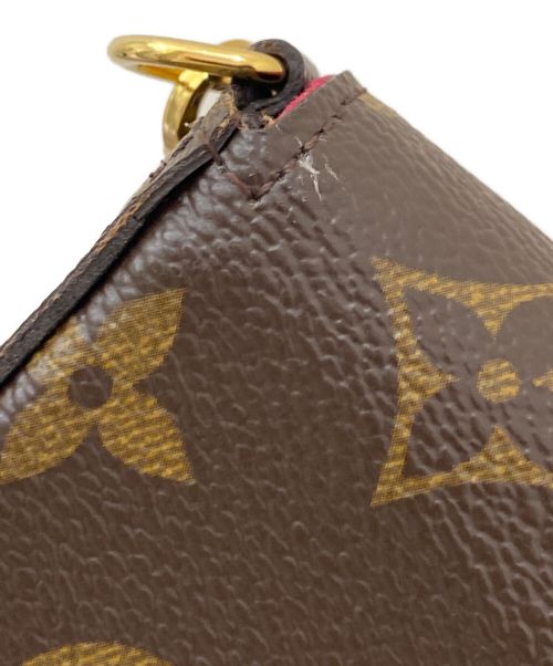 LOUIS VUITTON（ルイ ヴィトン）LOUIS VUITTON (ルイ ヴィトン) ポシェット・フェリシー/ショルダーバッグ ブラウンの古着・服飾アイテム