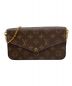 LOUIS VUITTON（ルイ ヴィトン）の古着「ポシェット・フェリシー/ショルダーバッグ」｜ブラウン