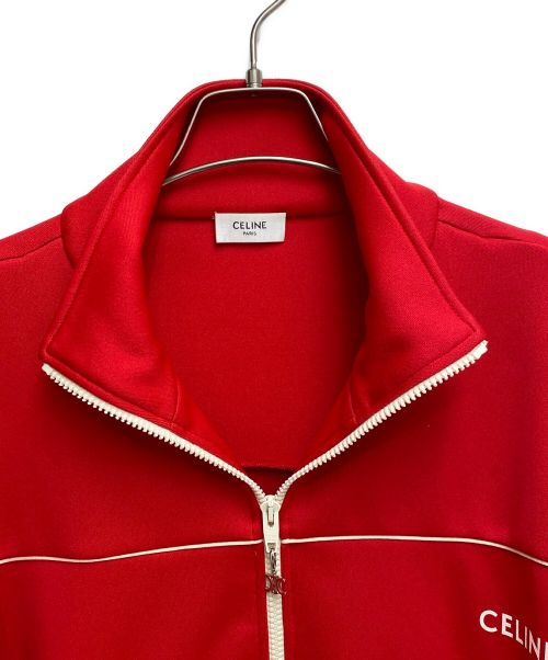 CELINE（セリーヌ）CELINE (セリーヌ) 22SS トラックジャケット レッド サイズ:Mの古着・服飾アイテム