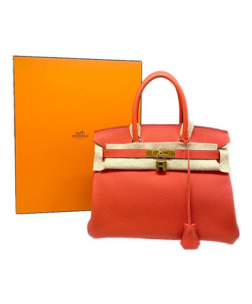 HERMES（エルメス）HERMES (エルメス) バーキン 30/ゴールド金具/トゴ/カプシーヌ/A刻印 カプシーヌ サイズ:30の古着・服飾アイテム