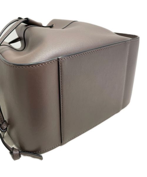 LOEWE（ロエベ）LOEWE (ロエベ) ハンモック ドローストリングバッグ スモール ブラウン サイズ:スモールの古着・服飾アイテム