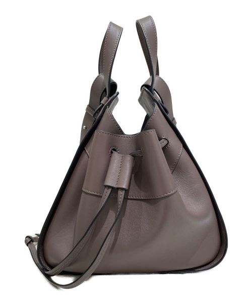 LOEWE（ロエベ）LOEWE (ロエベ) ハンモック ドローストリングバッグ スモール ブラウン サイズ:スモールの古着・服飾アイテム